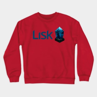 Lisk CryptoCurrency Logo. Crewneck Sweatshirt